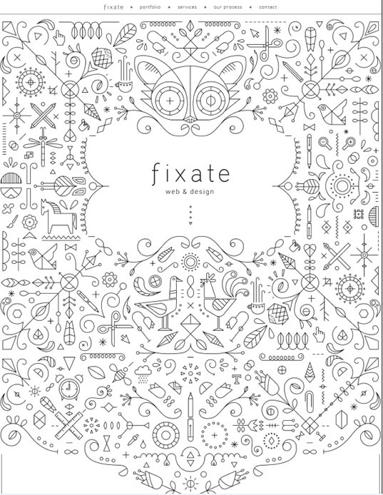 网站建设中插画元素的作用